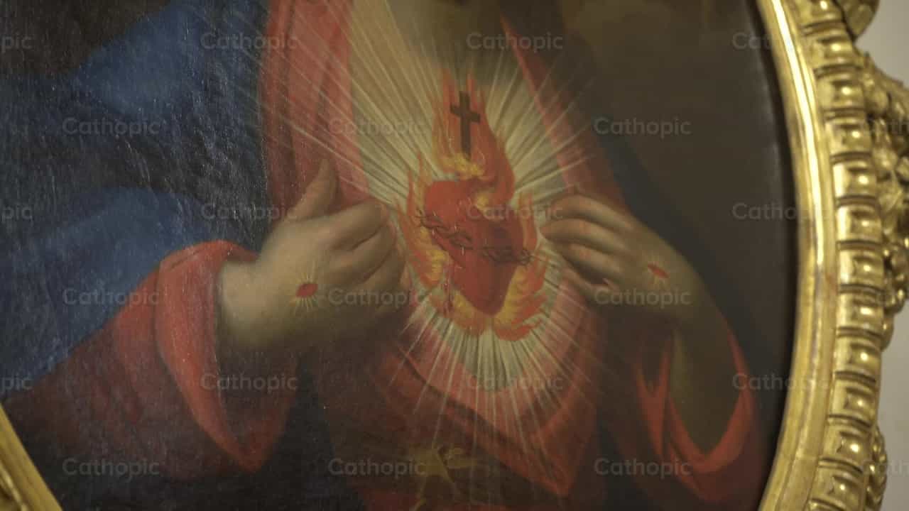 Sagrado Corazon de Jesus - Banco de vídeos católicos - Fotografía por Lupe Belmonte