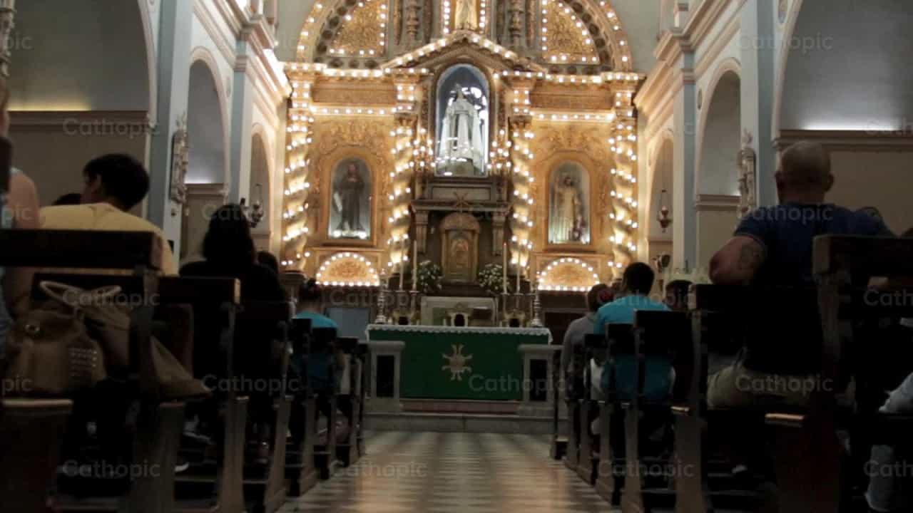 La Merced Church - Catholic stock videos