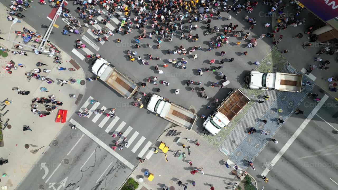 전국 성체대회 드론 영상 - 가톨릭 스톡 영상 - 사진 제공 Erick Macek