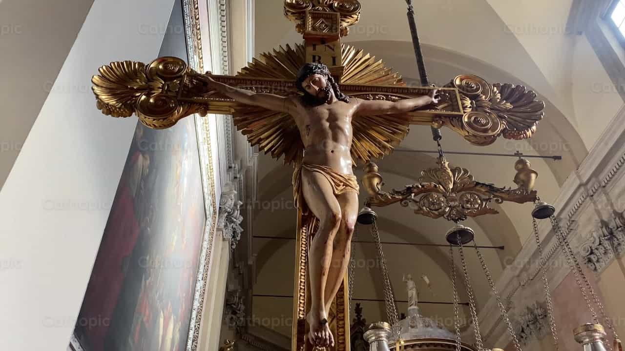 Gesù crocifisso - Video stock cattolici