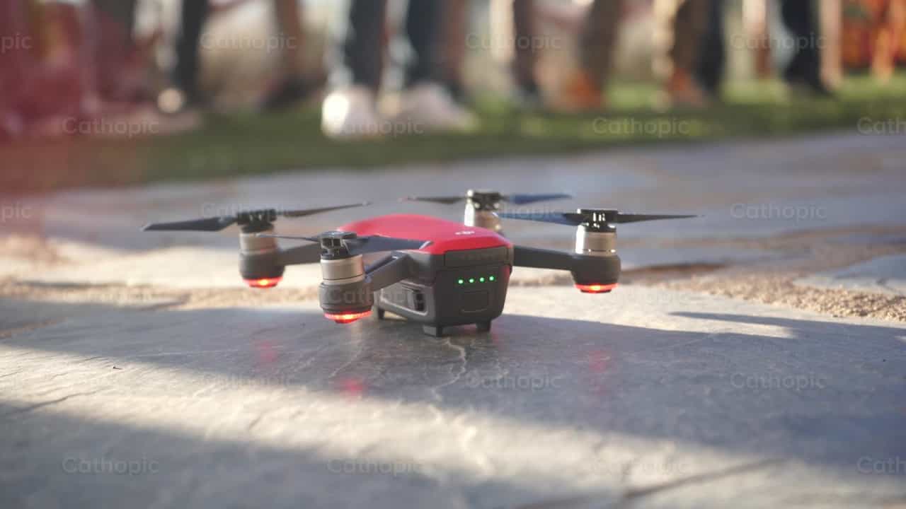 Dron - Banco de vídeos católicos