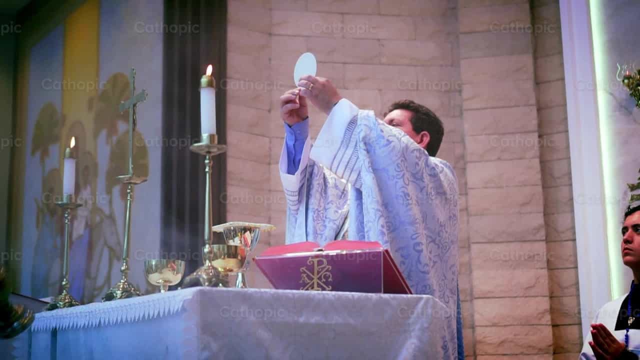 El milagro de la Transubstanciación - Banco de vídeos católicos