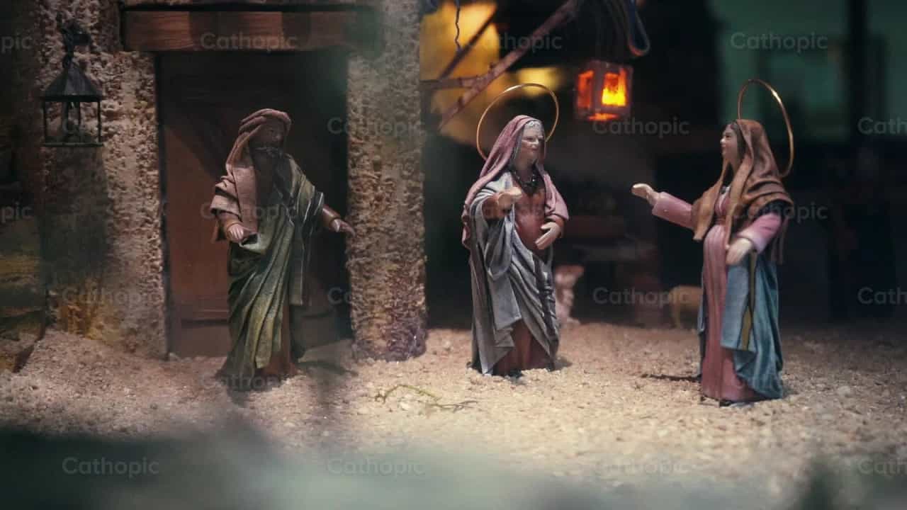 La Visitacion - Banco de vídeos católicos - Fotografía por Lupe Belmonte