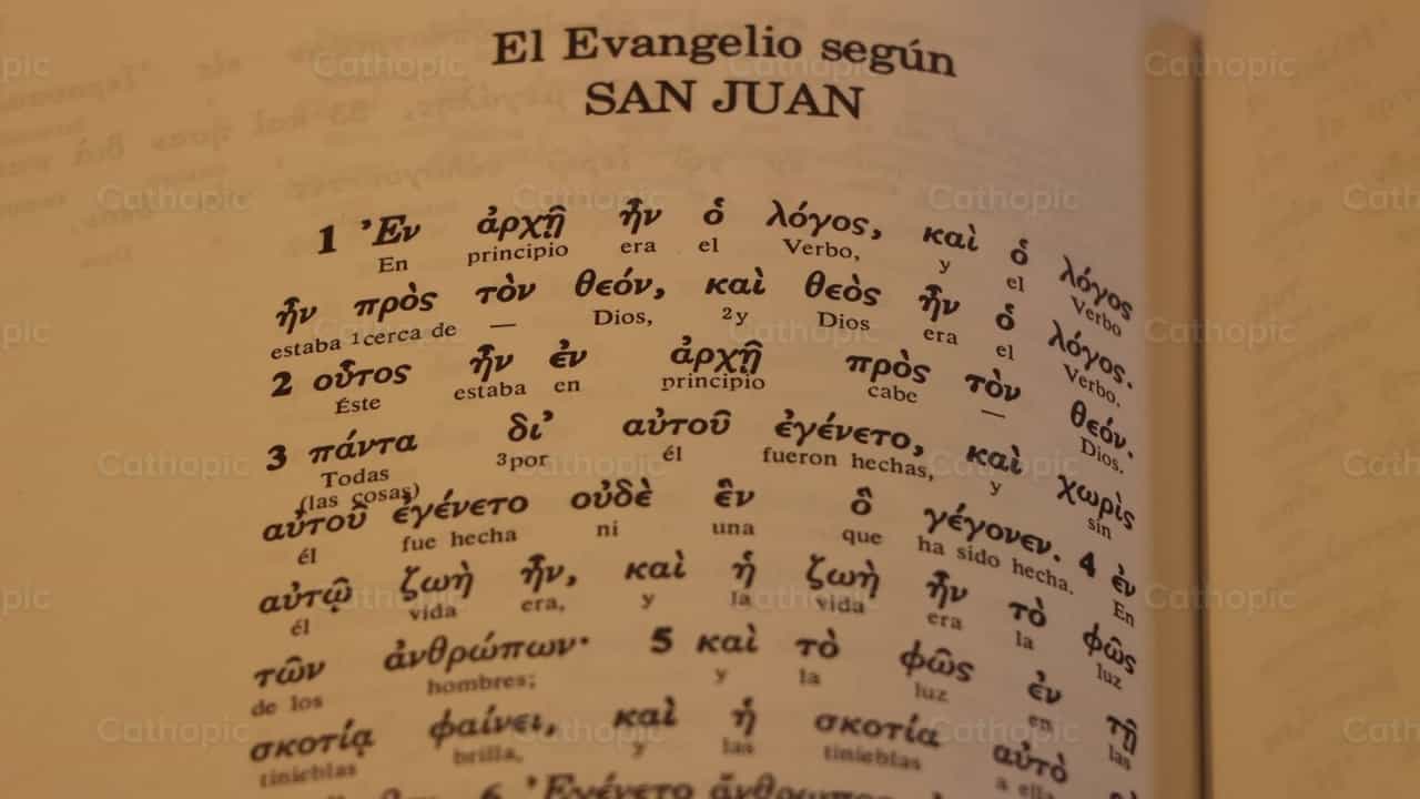 Vangelo di san Giovanni - Video stock cattolici