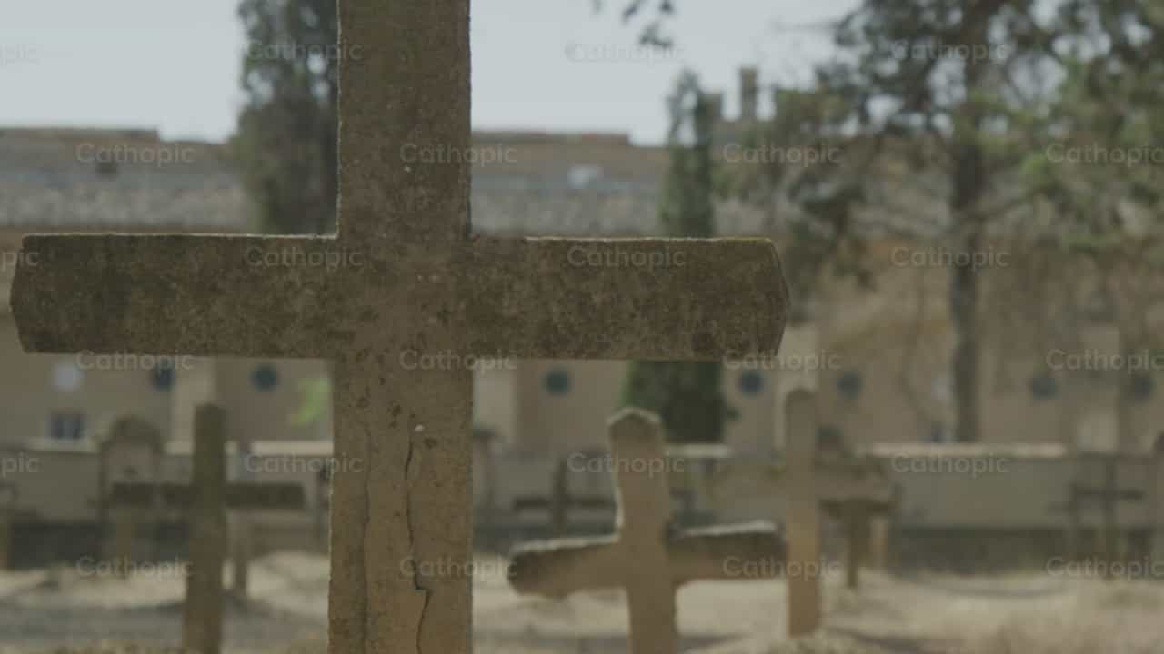 Cruz de cerca - Banco de vídeos católicos