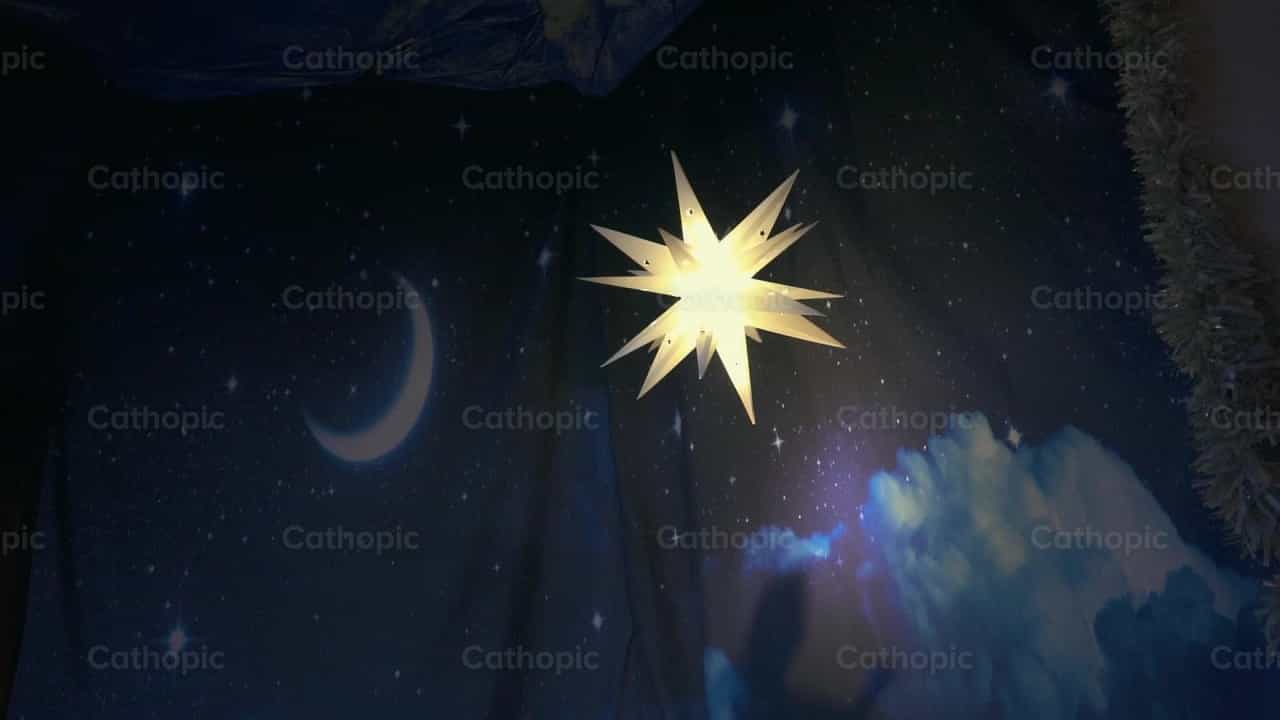 Bituin ng Bethlehem - Mga Catholic stock video - Larawan ni Lupe Belmonte