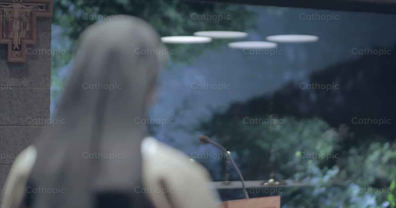 Adoration at the Monastery - Catholic stock videos - Photo by Personally Catholic