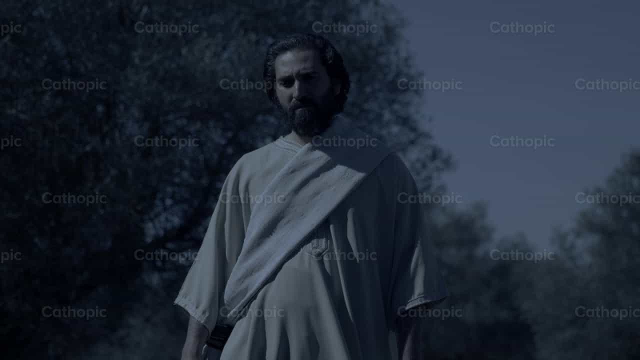 Jesús en el huerto de Getsemaní - Banco de vídeos católicos