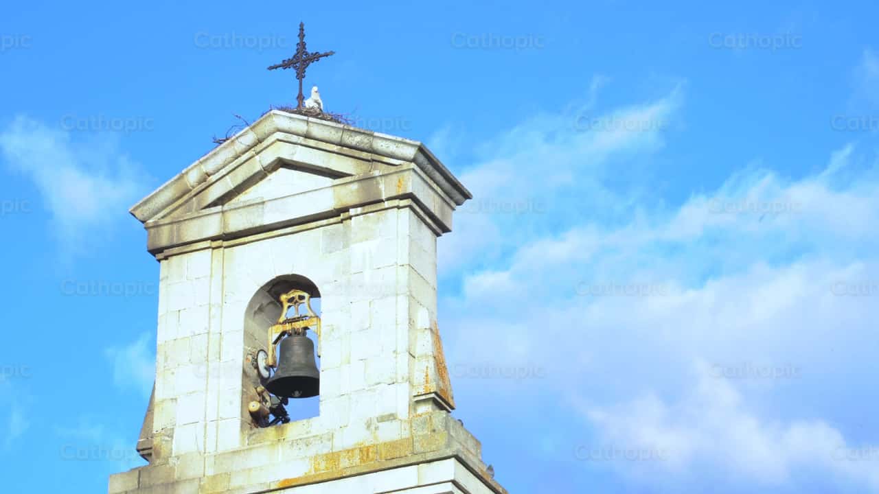 Parish Bells Ring - Catholic Stock Videos