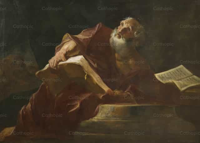 복음사가 성 마르코 - 가톨릭 스톡 이미지 - 사진 제공 Restored Christian Art