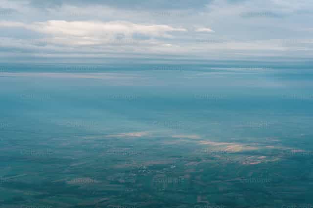 Vista de avion - Banco de imágenes católicas - Fotografía por Lupe Belmonte