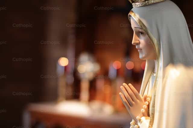 Our Lady of Fatima - Catholic stock images