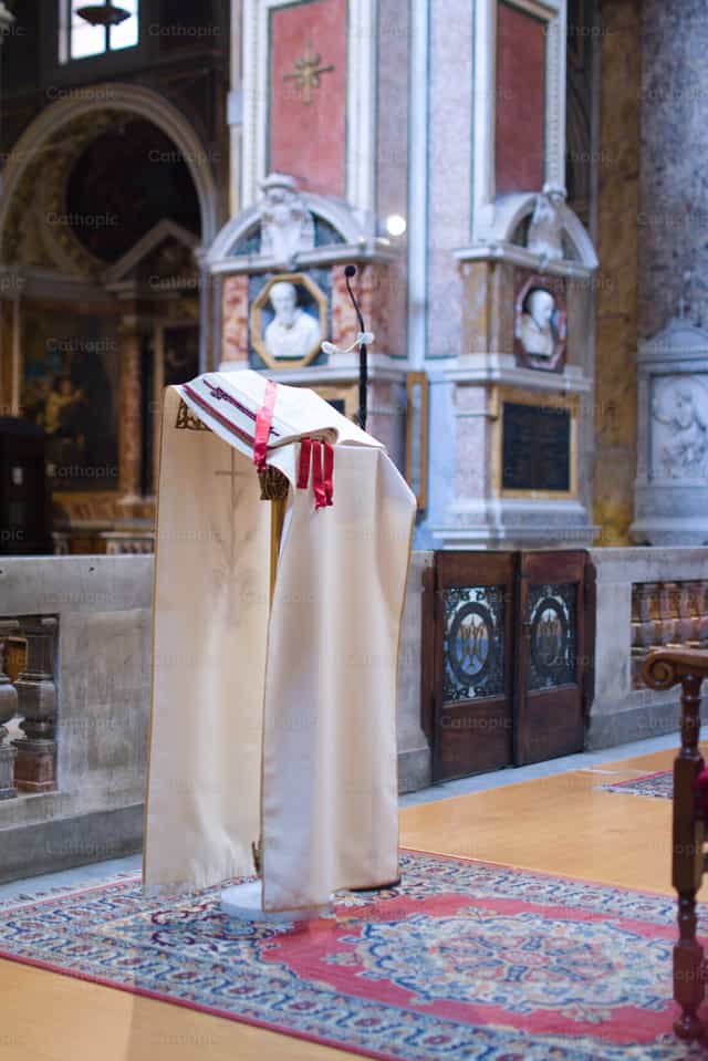 Ambon - Images catholiques de stock