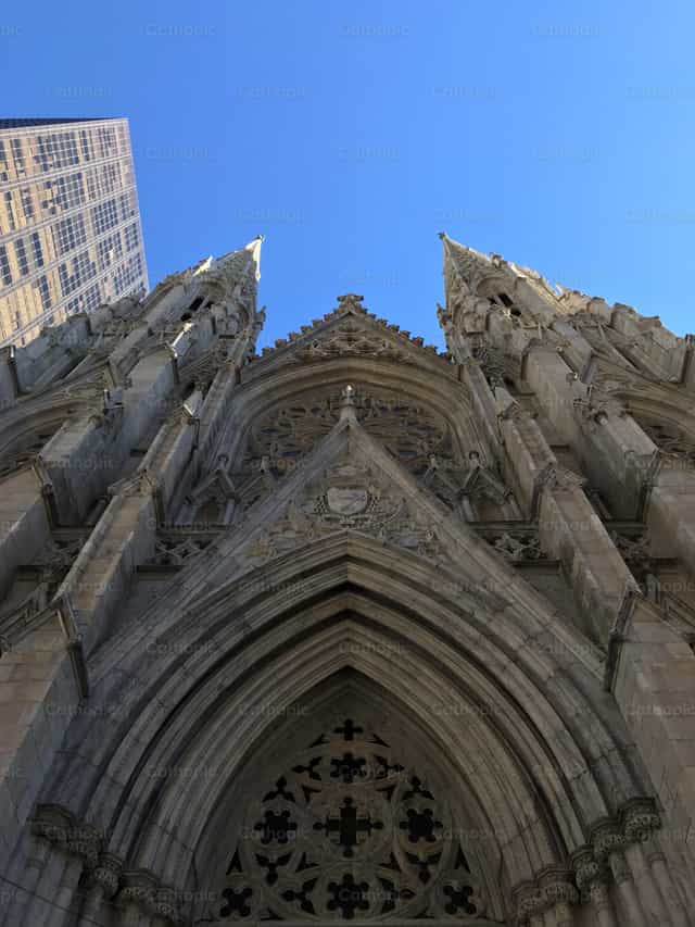 San Patricio - Mga Catholic stock image