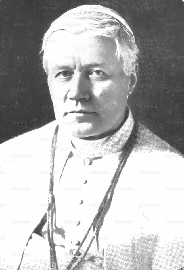 San Papa Pius X - Mga Catholic stock image