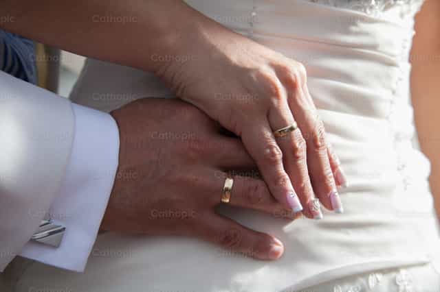 Unidos no Amor - Imagens católicas de stock