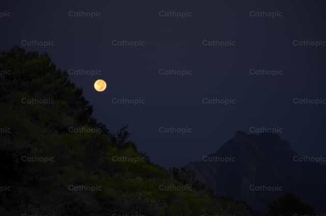 Iluminados por la luna - Banco de imágenes católicas