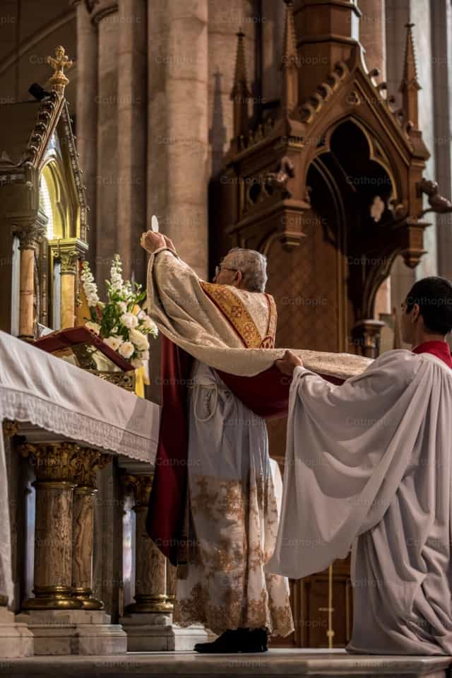 Tridentine Holy Mass - Catholic stock images