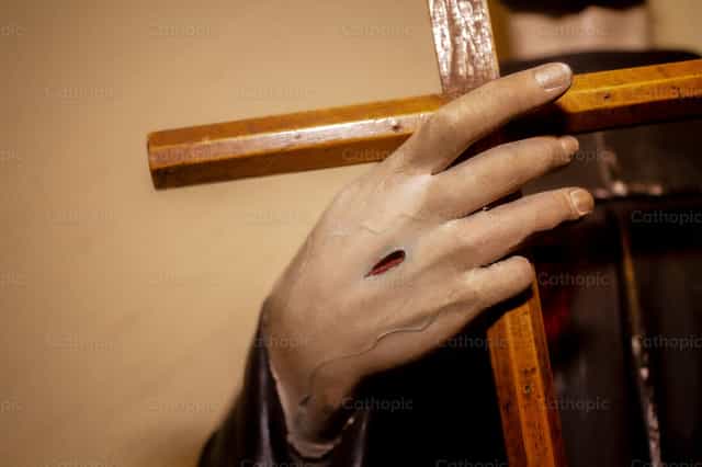 Stigmata - Catholic stock images - Photo by Frank Ferreyn