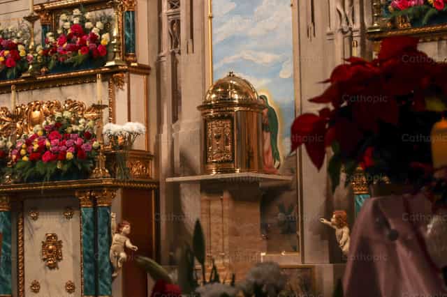Tabernacle - Catholic stock images