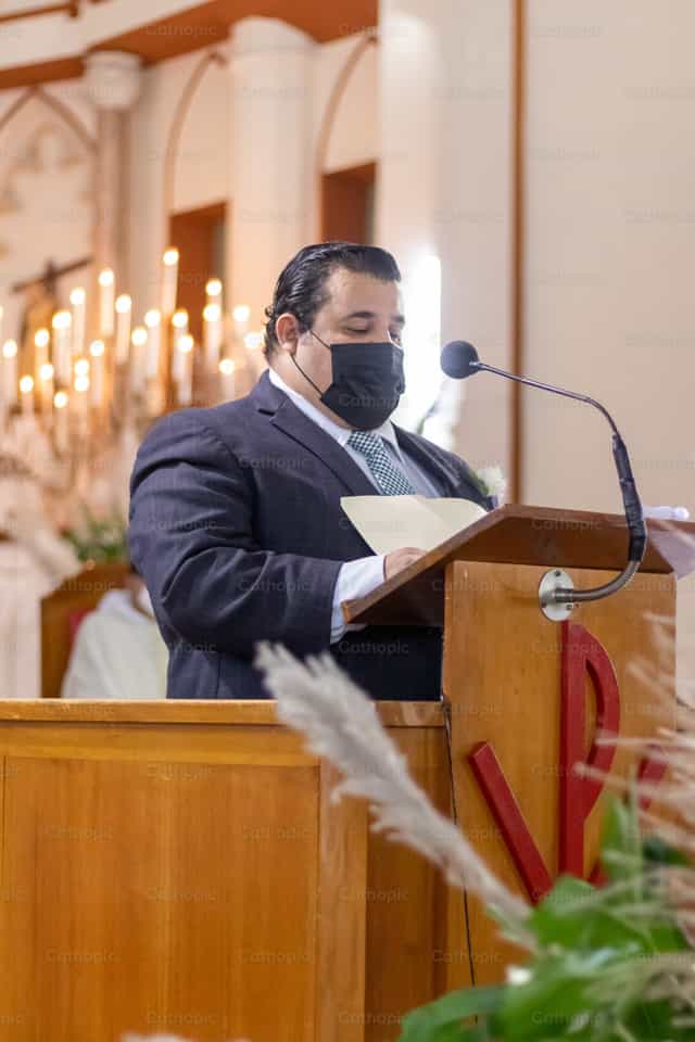 First Reading - Catholic stock images