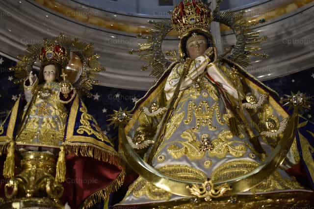 El Pueblito-i Szent Mária - Katolikus stockképek