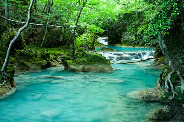 Río en calma - Banco de imágenes católicas - Fotografía por José Ángel SH