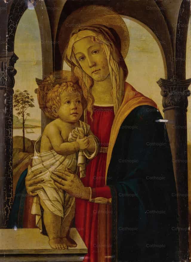 La Madonna y el Niño Jesús - Banco de imágenes católicas