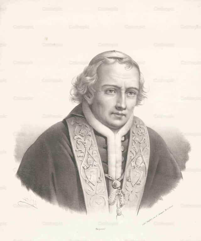 Larawan ni Papa Gregorio XVI - Mga Catholic stock image - Larawan ni Cathopic