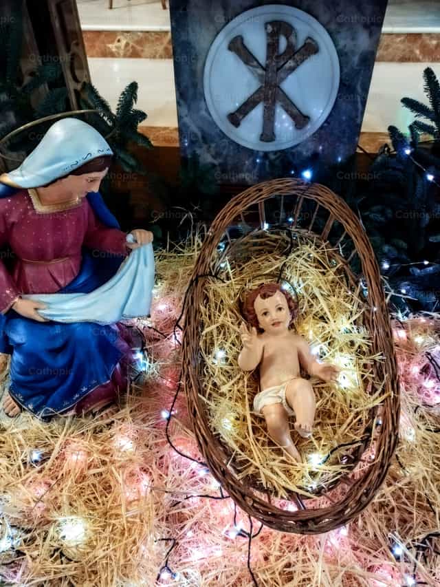 Kerstmis - Katholieke stockfoto's