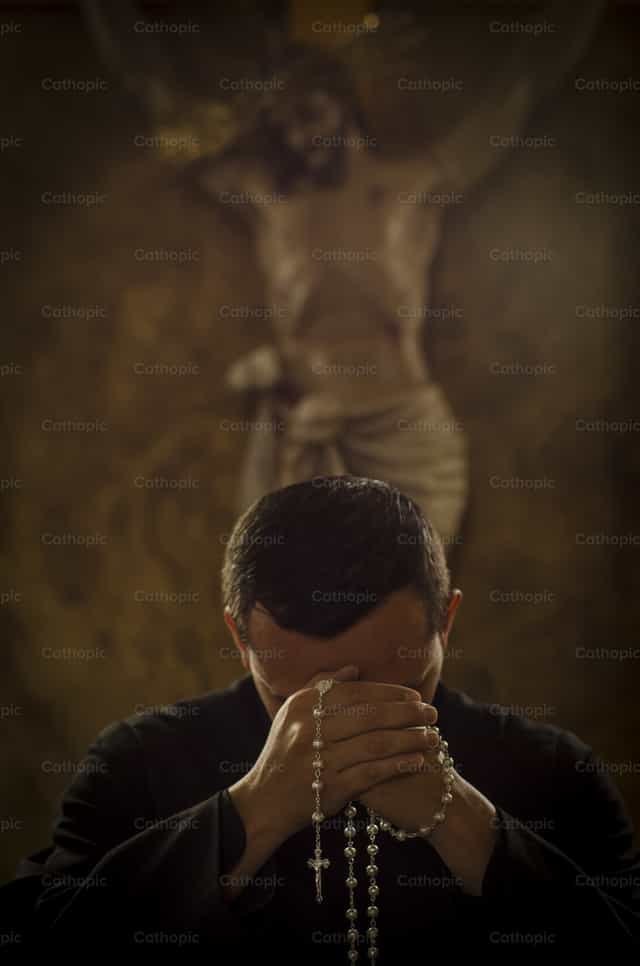 Prayer - Catholic stock images