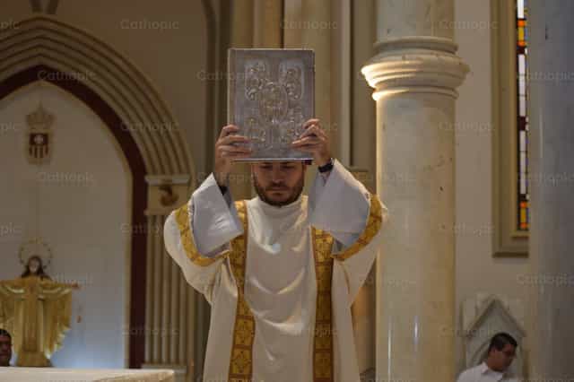 Evangelho Santo - Imagens católicas de stock