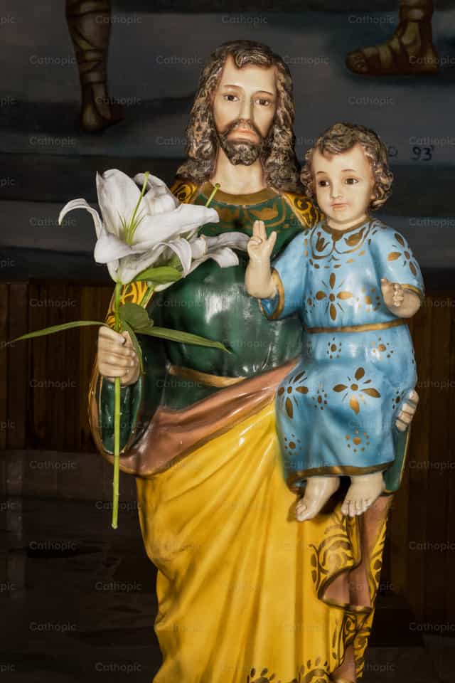 Saint Joseph - Catholic stock images