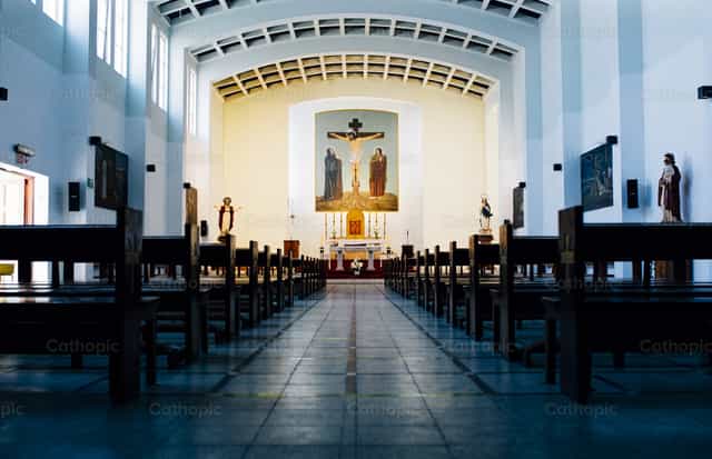 Temple - Catholic stock images