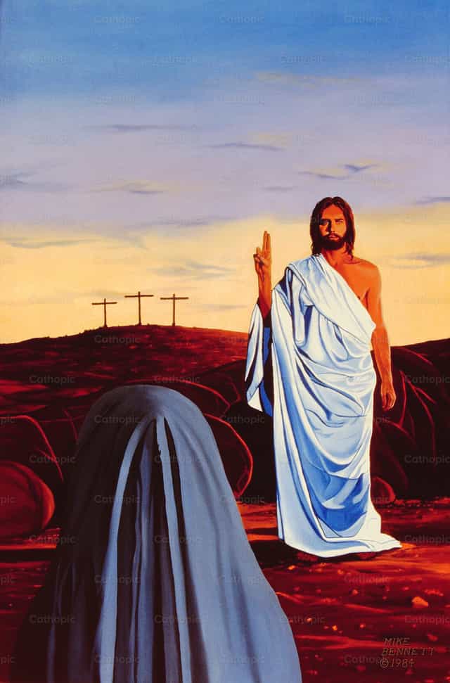 The Resurrection of Our Lord - Catholic stock images