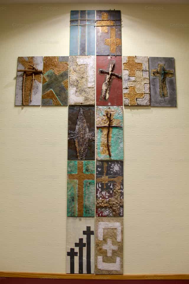 Croix des croix - Images catholiques de stock