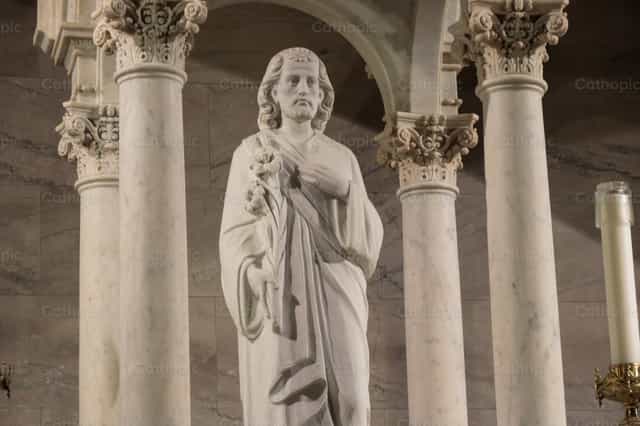 Escultura de San José - Banco de imágenes católicas - Fotografía por encaminados vamos