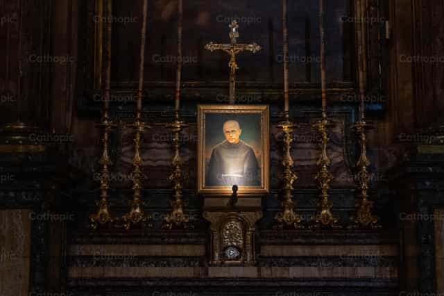 San Massimiliano Kolbe - Immagini stock cattoliche - Foto di Lupe Belmonte