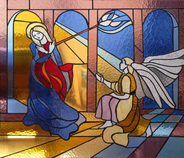 Anunciación a la Virgen María - Banco de imágenes católicas