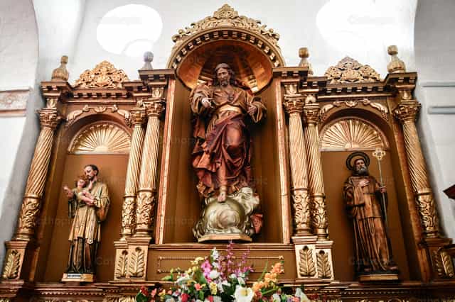 Altar del Sagrado Corazón - Banco de imágenes católicas - Fotografía por Carolina BR