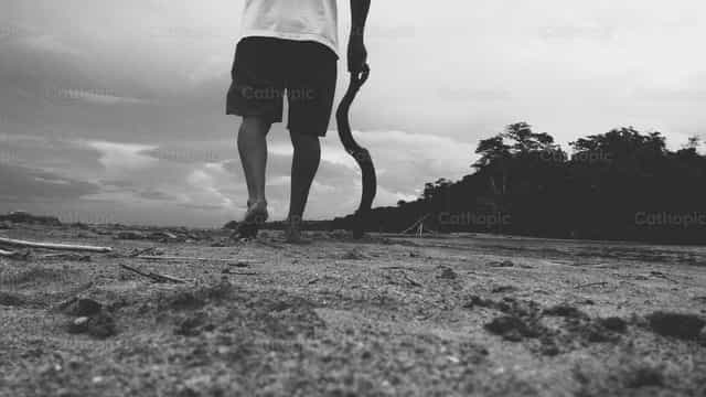 Caminante - Catholic stock images
