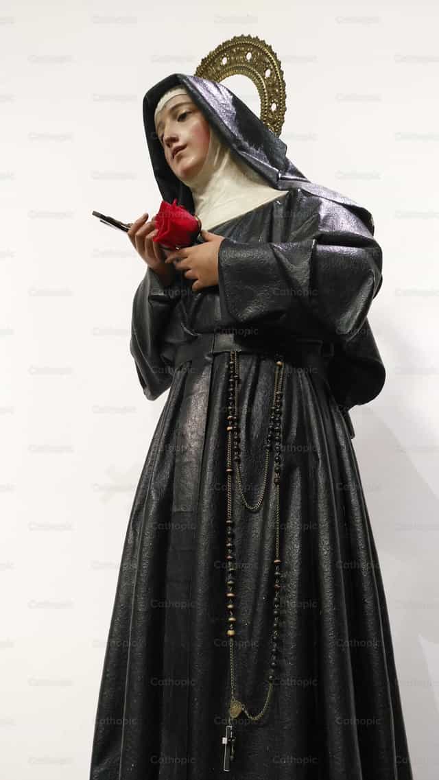 Sainte Rita de Cascia - Images catholiques de stock