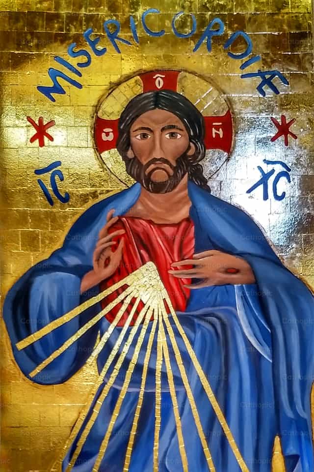 Icono del Sagrado Corazon de Jesus - Banco de imágenes católicas