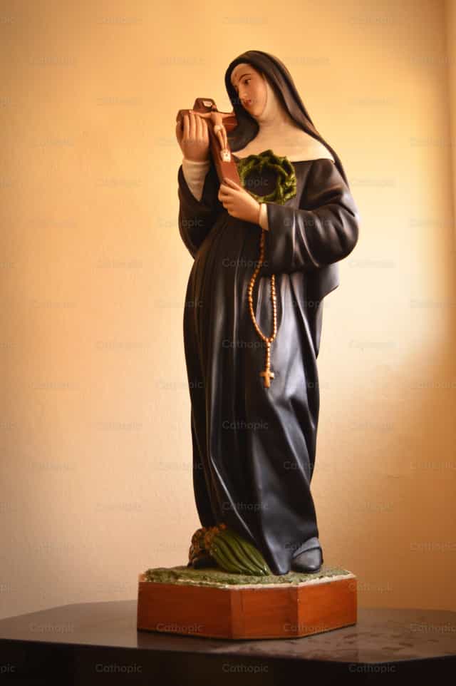 Sainte Rita de Cascia - Images catholiques de stock