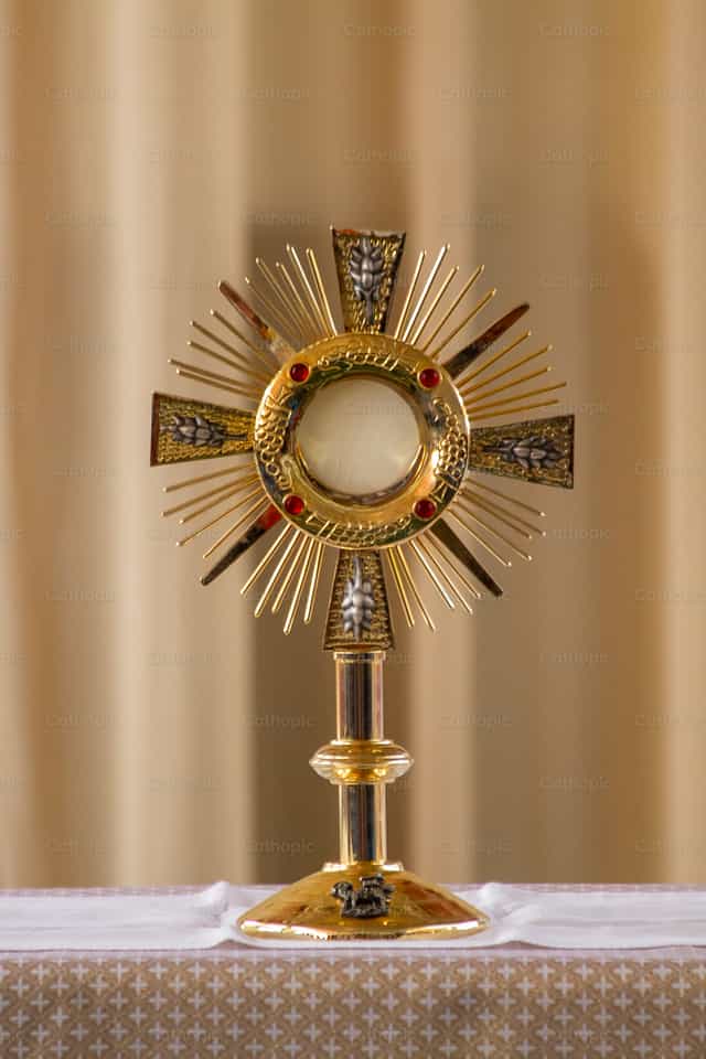 Santíssimo Sacramento - Imagens católicas de stock