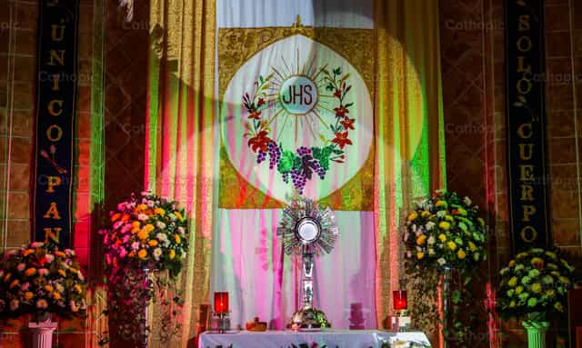 Ang Panginoon ang aking liwanag - Mga Catholic stock image