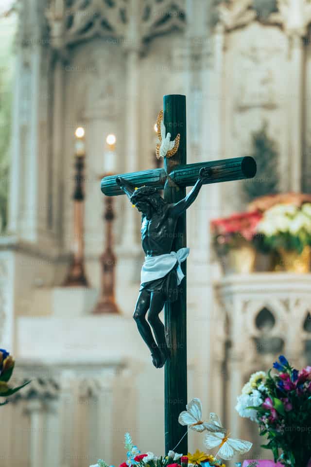 Black Christ of Esquipulas - Catholic stock images - Photo by Coffee With Damian