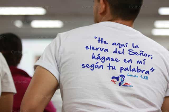 JMJ 2019 He aqui la sierva del Senor - Banco de imágenes católicas