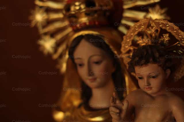 Gesù e Maria - Immagini stock cattoliche