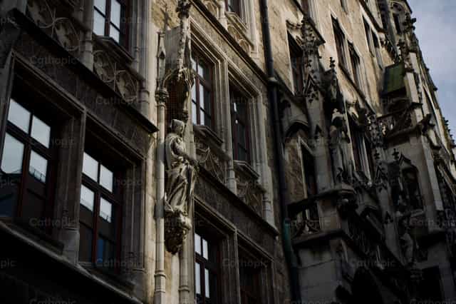 Ayuntamiento de la ciudad de Munich - Banco de imágenes católicas - Fotografía por Lupe Belmonte